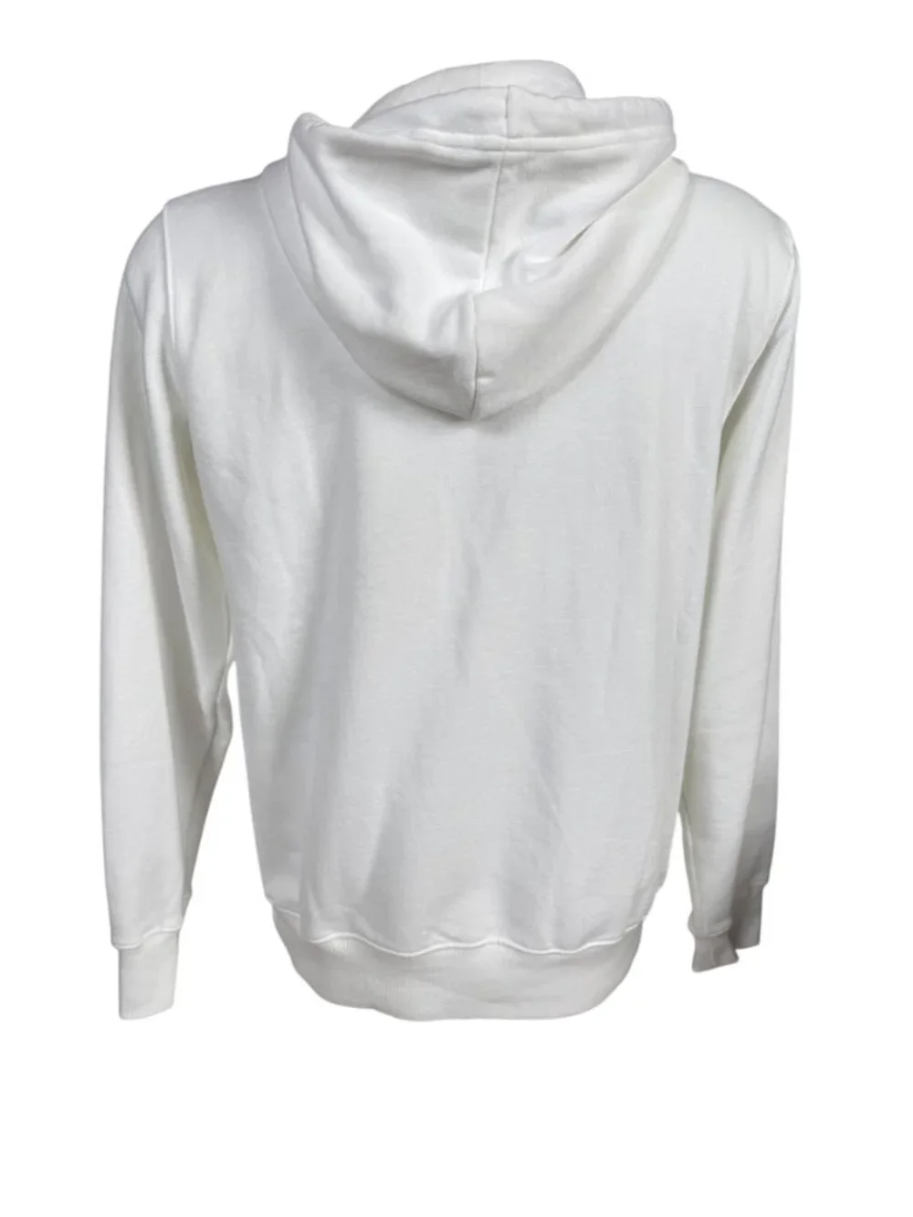 The North Face men's pullover hoodie sweatshirt drawstring hood pocket white M